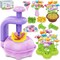 Girls Flower Bouquet Craft Kit – DIY Arts & Crafts Toy for Kids Ages 4–12, Creative Flower Making Set for Toddlers, Birthday Gifts for Girls Ages 3–12